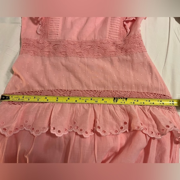 loveshackfancy rinny dress in color pink grace. - Picture 11 of 11